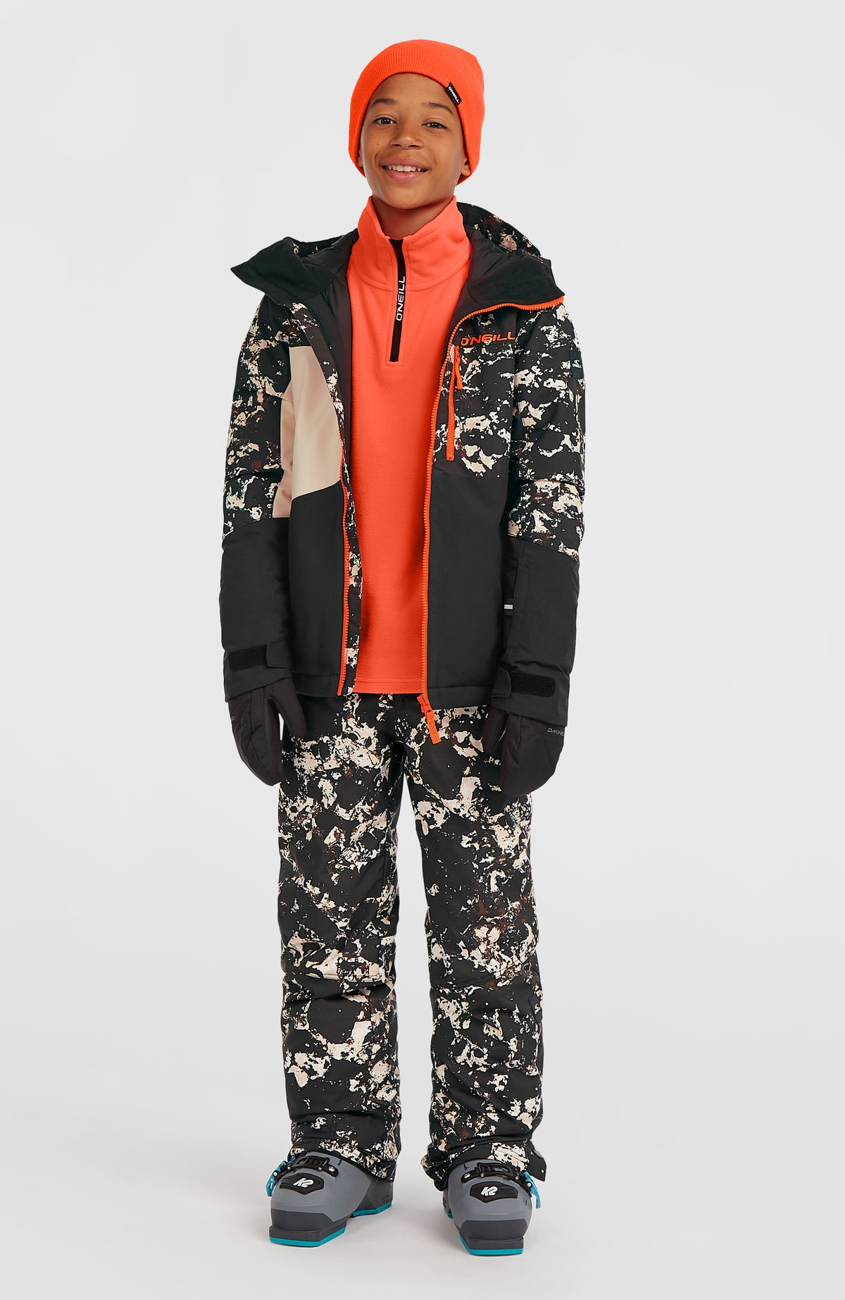 FWC'Cruz Triple Snow Jacket | Black/Beige Quarry