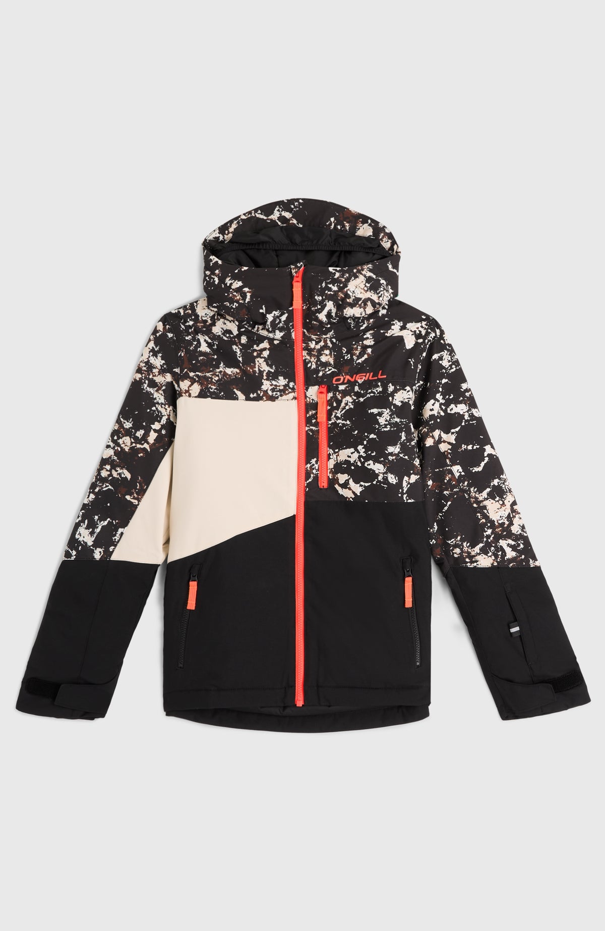 FWC'Cruz Triple Snow Jacket | Black/Beige Quarry