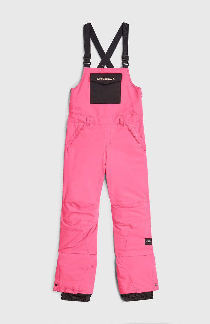 FWC'Cruz Bib Snow Pants | Skater Pink Colour Block