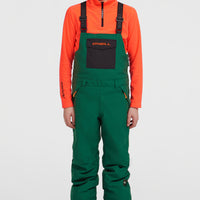 FWC'Cruz Bib Snow Pants | Emerald Envy Colour Block