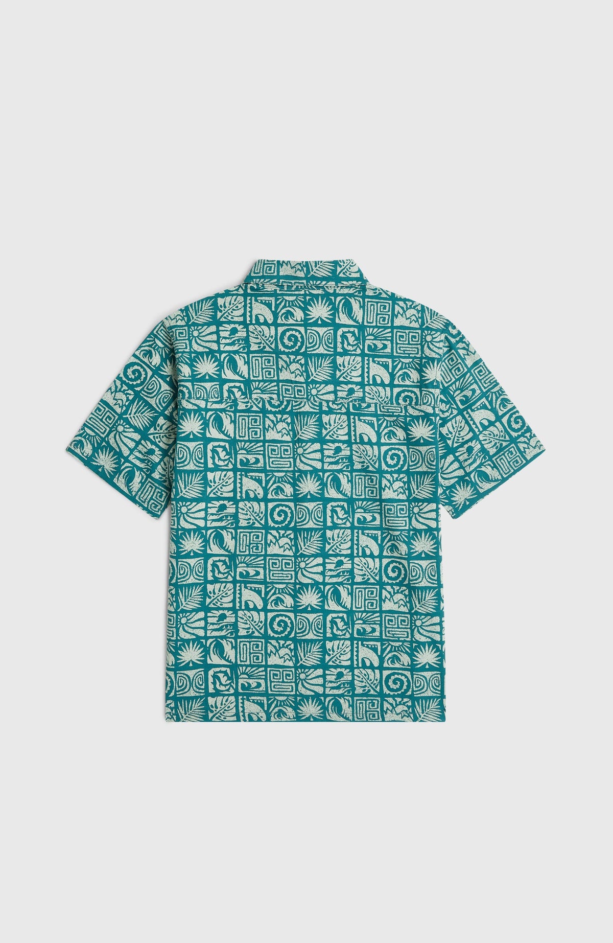 Print Shirt | Blue Bricks