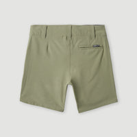 Hybrid Chino Shorts | Deep Lichen Green