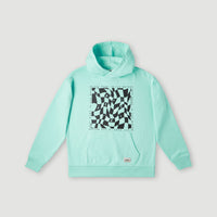 Checker Hoodie | Beach Glass