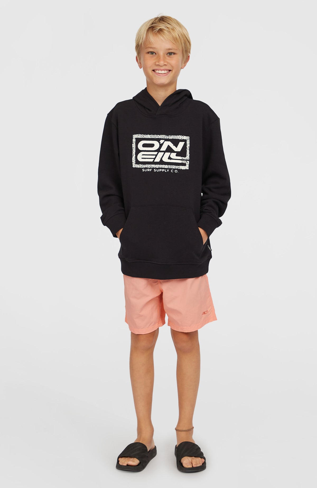 Logo hoodie | Black Out