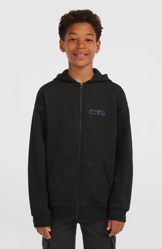 Must-Have Full-Zip Hoodie | Black Out