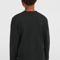 Essentials Crew Sweatshirt | Black Out