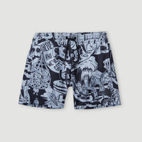 Cali Hybrid 13'' Swim Shorts | Black Oyster