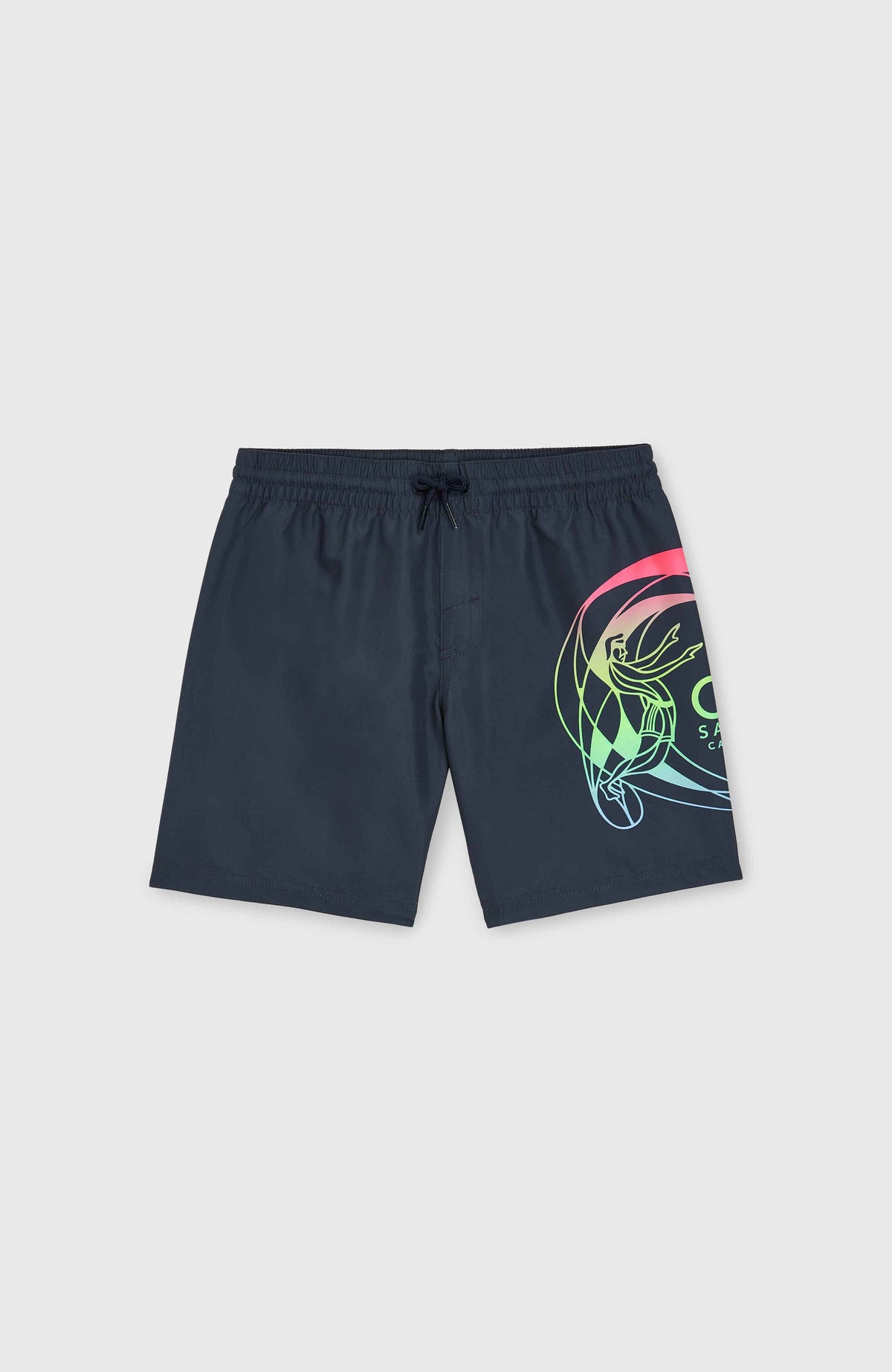 Circle Surfer 14'' Swim Shorts | Outer Space Circle Surfer Grandient Panel