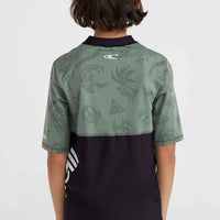 Mix and Match Crazy Short Sleeve Skin | Green Vintage Surfer