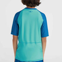 Essentials Cali Short Sleeve Skin | Neon Blue