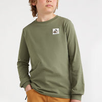 Seaview Long-Sleeve T-Shirt | Deep Lichen Green