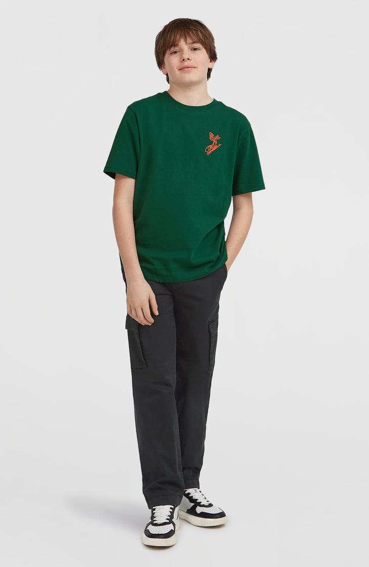 Back-Print T-Shirt | Emerald Envy