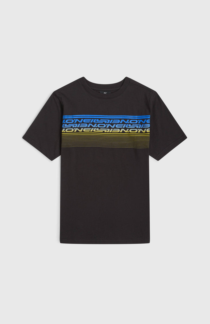 O'Neill Logo Stripe T-Shirt | Black Out