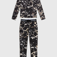 Baselayer Set | Black/Beige Quarry