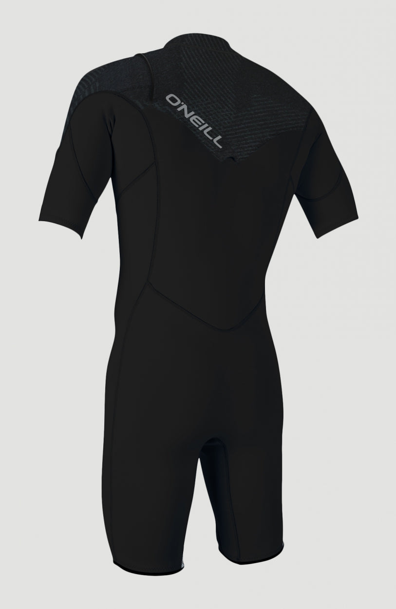 Hammer 2mm Chest Zip Shortsleeve Spring Wetsuit | Black