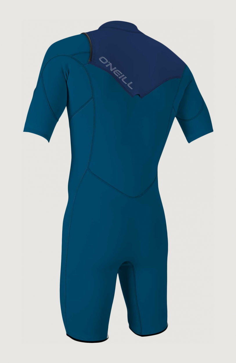 Hammer 2mm Chest Zip Shortsleeve Spring Wetsuit | Blue