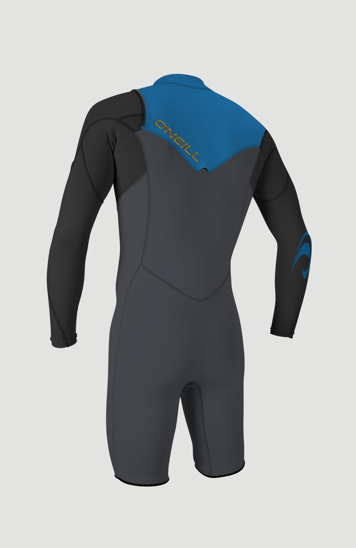 Hammer 2mm Chest Zip Long Sleeve Spring Wetsuit | Grey