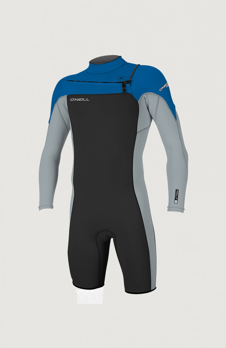 Hammer 2mm Chest Zip Long Sleeve Spring Wetsuit | Black