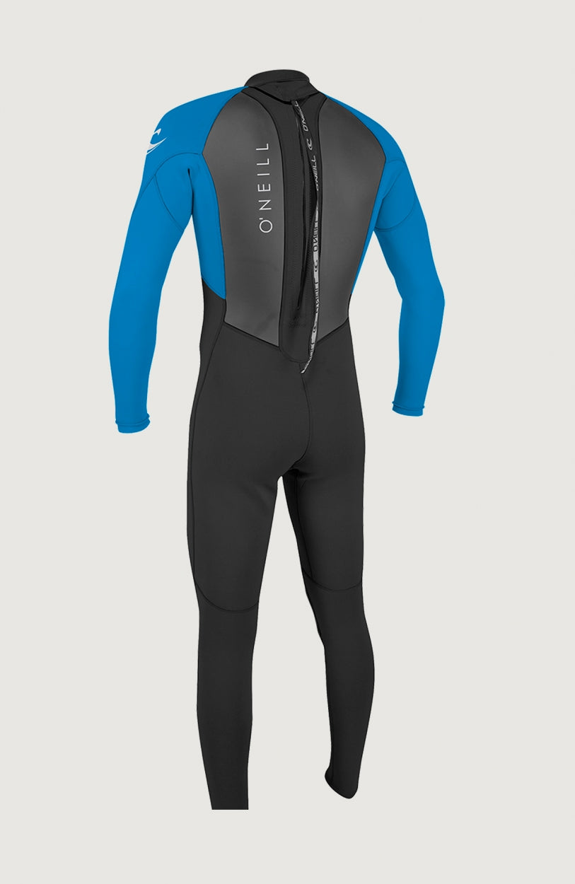 Reactor-2 3/2mm Back Zip Full Wetsuit | BLK/OCEAN
