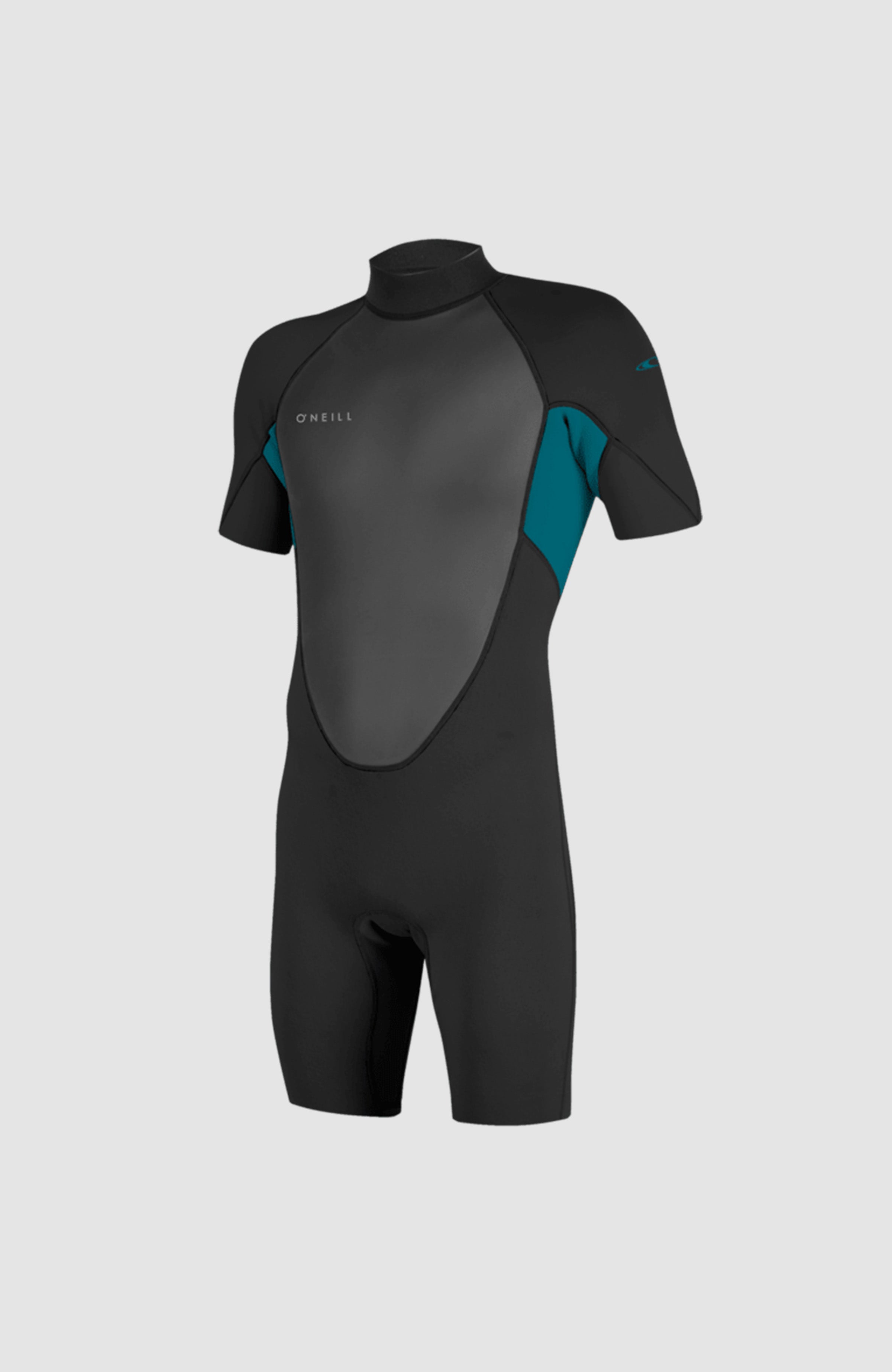 Reactor-2 2mm Back Zip Short Sleeve Spring Wetsuit | BLACK/TIDE
