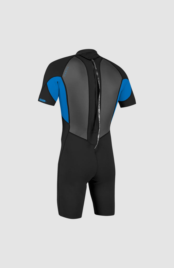 Reactor-2 2mm Back Zip Short Sleeve Spring Wetsuit | BLK/OCEAN