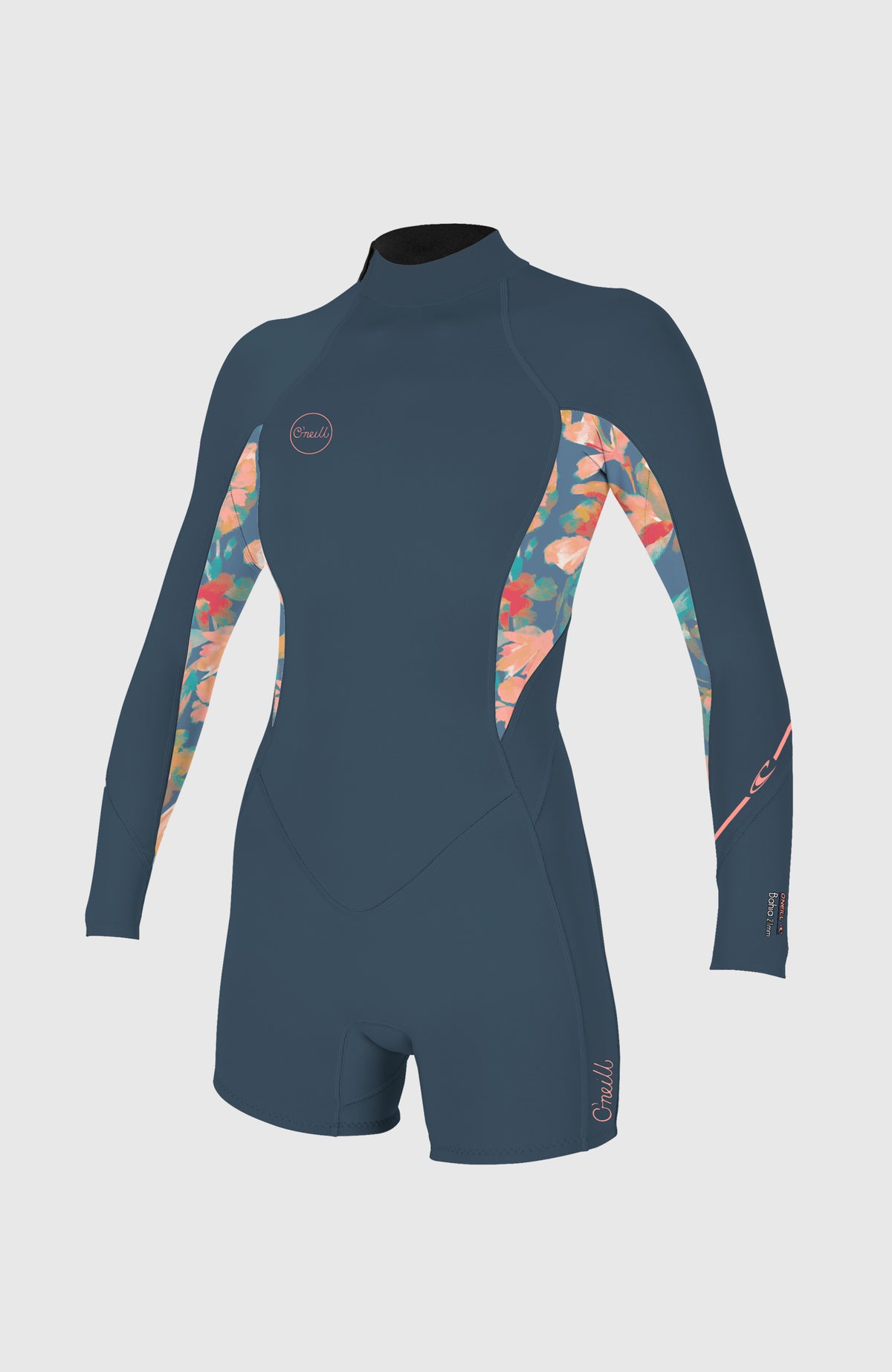 Bahia 2/1mm Back Zip Longsleeve Spring Wetsuit | COPENBLU/PTDTRPCS/COPENBLU