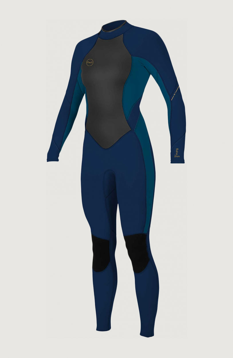 Bahia 3/2mm Back Zip Full Wetsuit | Dark Blue