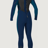 Bahia 3/2mm Back Zip Full Wetsuit | Dark Blue