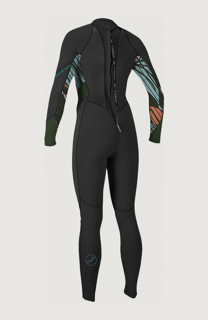 Bahia 3/2mm Back Zip Full Wetsuit | Black