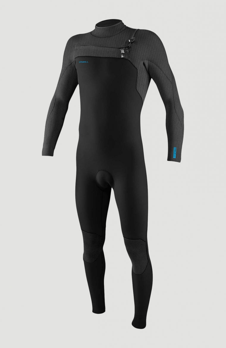 Hyperfreak Plus 3/2mm Chest Zip Full Wetsuit | BLK/GRAPH