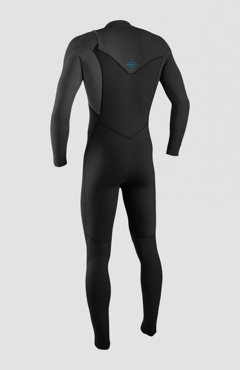 Hyperfreak Plus 3/2mm Chest Zip Full Wetsuit | Black