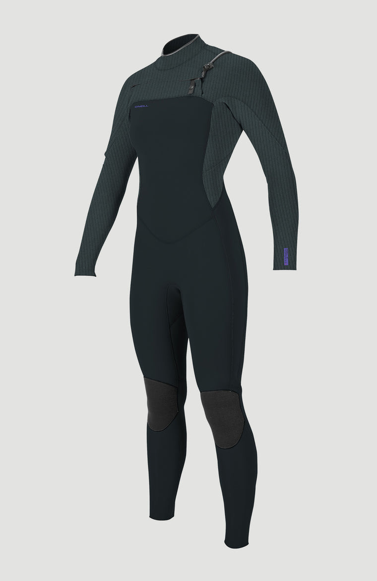 Hyperfreak Plus 3/2mm Chest Zip Full Wetsuit | GUNMTL/GUNMTL