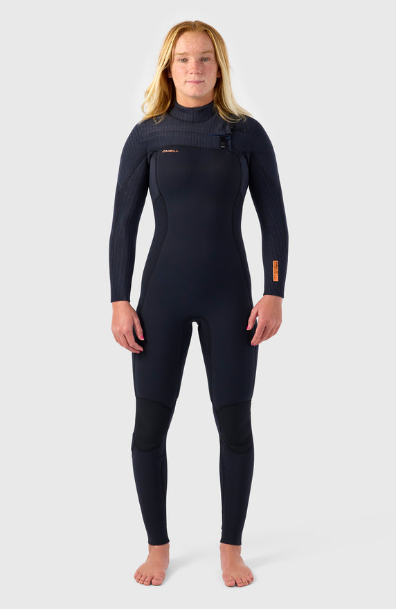 Hyperfreak Fire 4/3mm Chest Zip Full Wetsuit | NAVY/SHADE