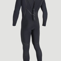 Hyperfreak Fire 3/2+mm Back Zip Full Wetsuit | BLACK/BLACK