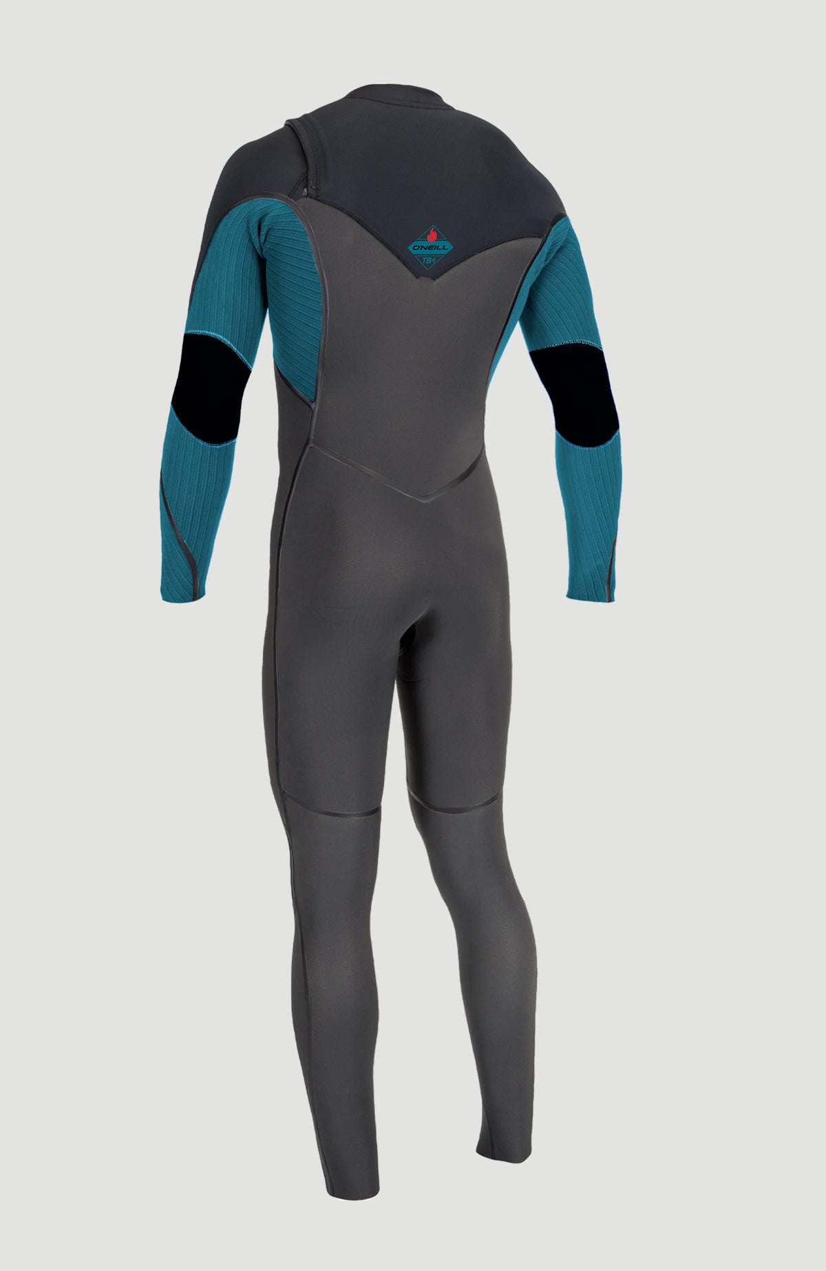 Hyperfreak Fire 4/3mm Chest Zip Full Wetsuit | MIDNIGHT OIL/BLACK/TIDE POOL