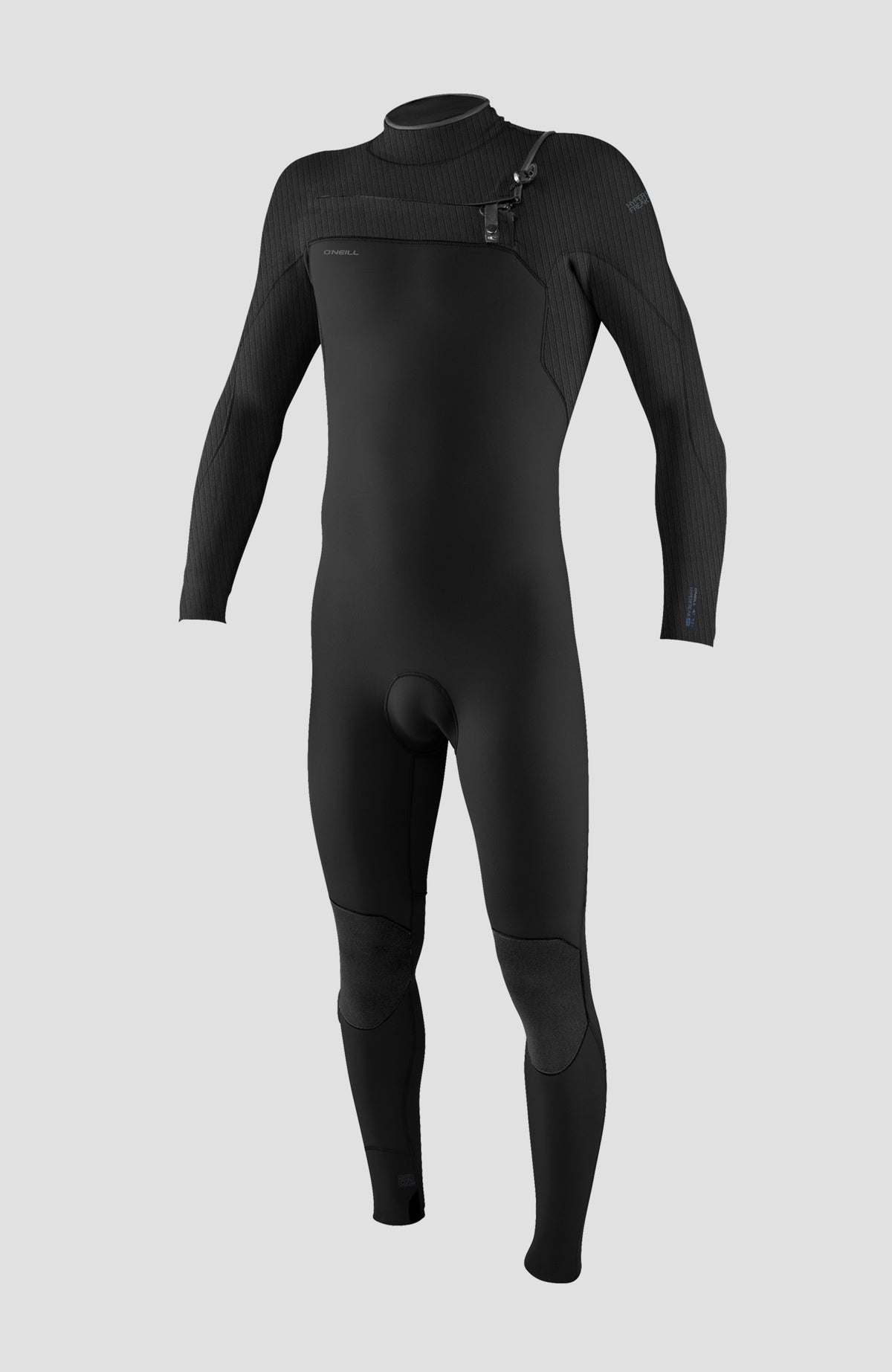 Hyperfreak Wind 4/3+ Chest Zip Full Wetsuit | BLACK/BLACK