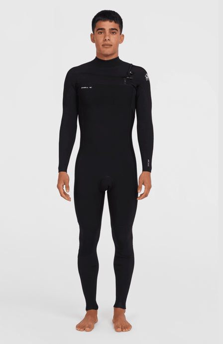 Epic 3/2 Chest Zip Full Wetsuit | A05 BLK/BLK/BLK