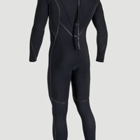 Hyperfreak Fire 5/4+mm Back Zip Full Wetsuit | BLACK/BLACK