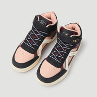 GULFPORT MID Sneakers | BLACK/ BURGUNDY