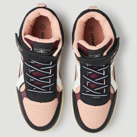 GULFPORT MID Sneakers | BLACK/ BURGUNDY