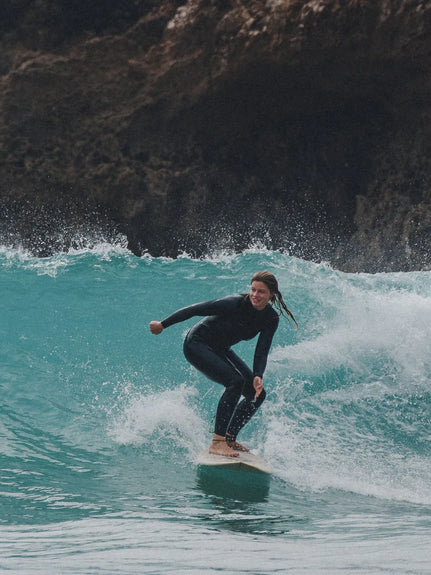 What are the three things that you love about surfing?
