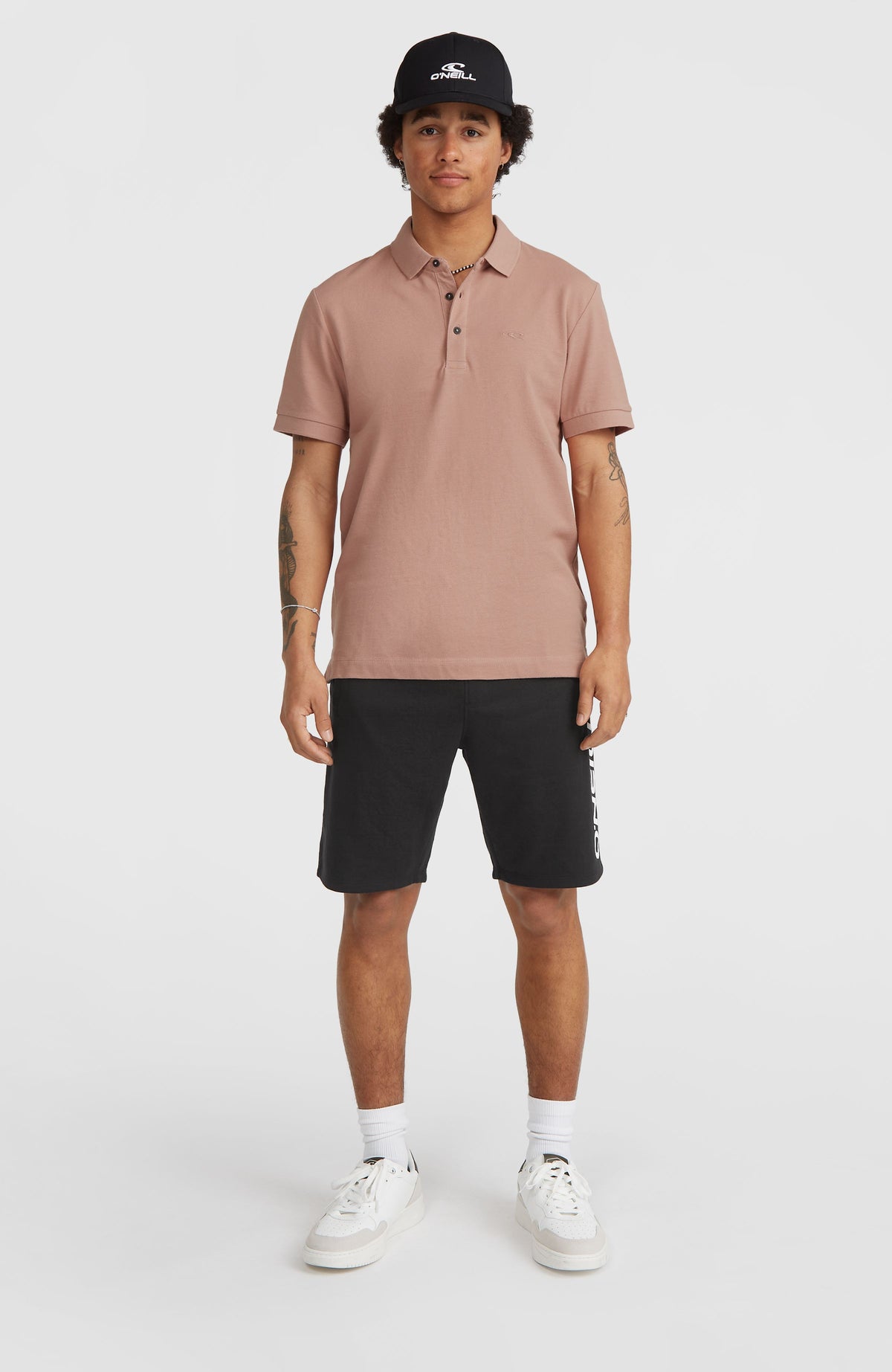 O'Neill Small Logo Polo | Ash Rose