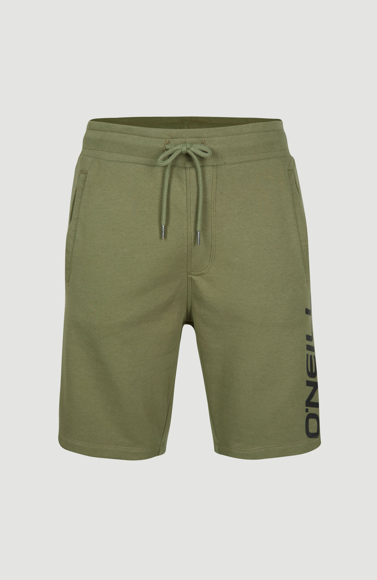 O'Neill Logo Sweatshorts | Deep Lichen Green