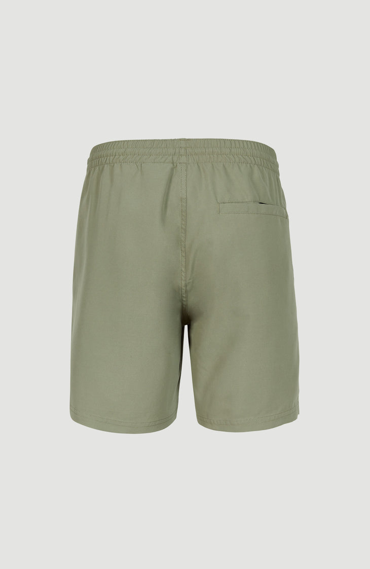 Cali 16" Swim Shorts | Deep Lichen Green