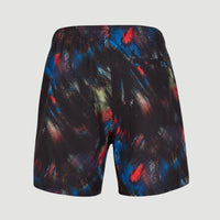 Cali 16'' Swim Shorts | Black Future Fade