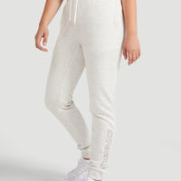 High-Waist Sweatpants | White Melee