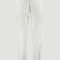 High-Waist Sweatpants | White Melee