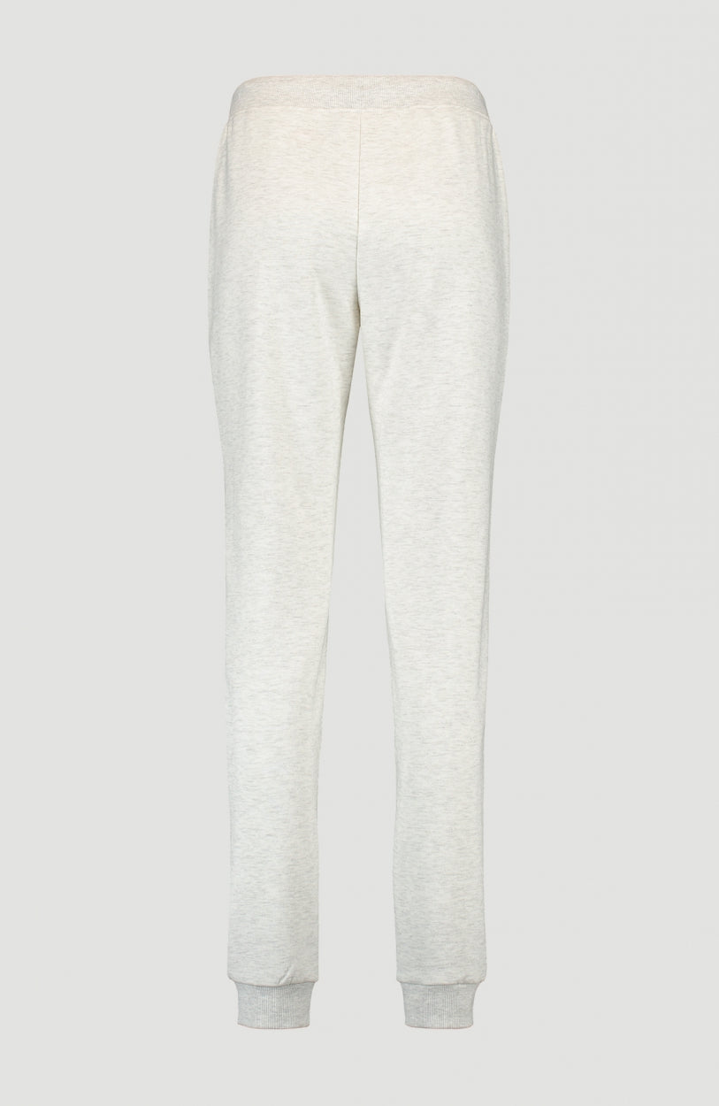 High-Waist Sweatpants | White Melee