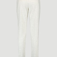 High-Waist Sweatpants | White Melee