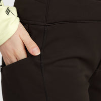 Blesses Softshell Hybrid Skinny Snow Pants | Black Out